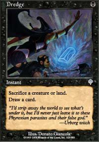 Magic the Gathering Card - Dredge (Invasion)