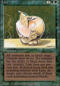 Magic the Gathering Card - Lure (Revised)