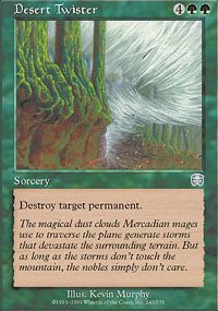 Magic the Gathering Card - Desert Twister (Mercadian Masques)
