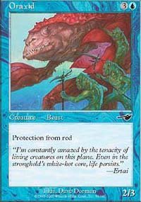 (4) Magic the Gathering Cards - Oraxid