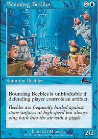 (4) Magic the Gathering Cards - Bouncing Beebles