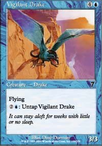 (4) Magic the Gathering Cards - Vigilant Drake