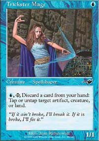 (4) Magic the Gathering Cards - Trickster Mage
