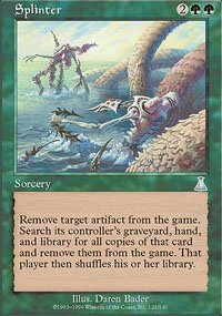 Magic the Gathering Card - Splinter (Urza's Destiny)