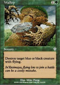 Magic the Gathering Card - Wallop (Invasion)