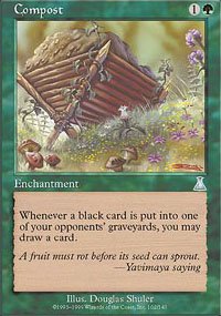 Magic the Gathering Card - Compost (Urza's Destiny)