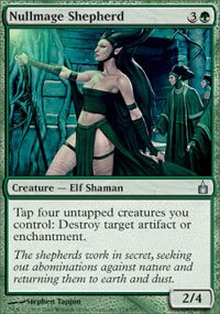 Magic the Gathering Card - Nullmage Shepherd (Ravnica)