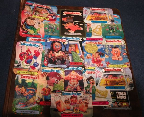 Garbage Pail Kids Sticker Collectors Cards Collection