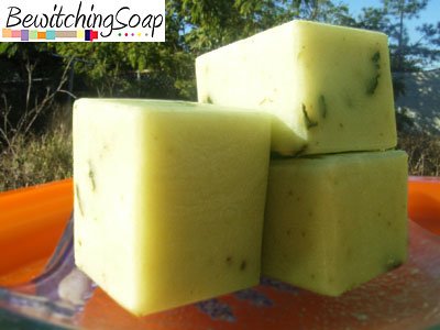 Rose Green Tea Cold Process Handmade Soap Botanical