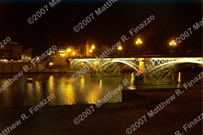 Guadalquivir By Night 4 x 6"