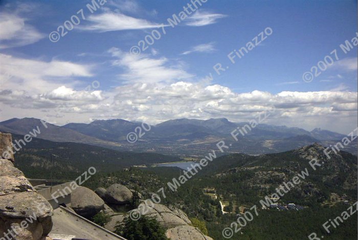 View from El Escorial 4 x 6"