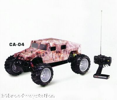 NEW 1:5 Scale "CAMO HUMVEE" RC R/C Gas 23cc Motor