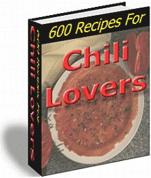 600 Chili Recipes 4 lovers - award winning - FREE SHIP