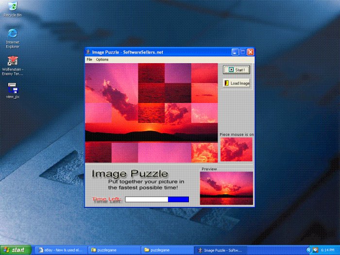 Create Your Own Picture Puzzle software resell rights!