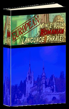 Europian Mini eBook ROMANIAN language phrases digital