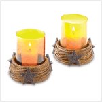 Western Candleholder Set
