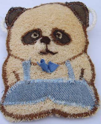 Natural Loofah (Teddy bear2)