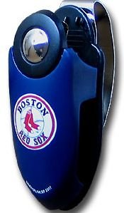 BOSTON RED SOX VISOR SUNGLASS HOLDER