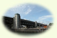 Old Fore River Bridge, Quincy & Weymouth, Mass.