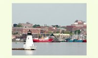 New Bedford Harbor and Lightship