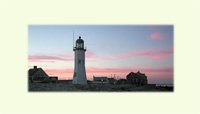 Old Scituate Light at Twilight