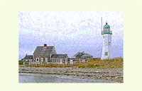 Old Scituate Light, impressions