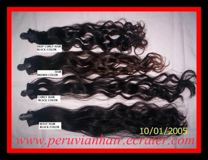 4 oz. 16-18" Virgin Peruvian Human Hair