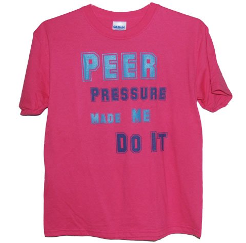 Peer Pressure Girls Tee (AZALEA)