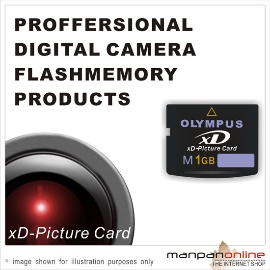 Genuine Olympus 1GB XD Picture Memory Card (Type M series)