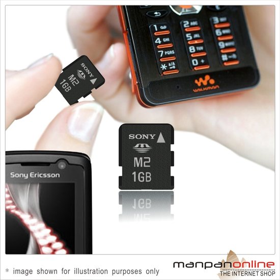 Genuine SONY Memory Stick Micro M2 1GB Memory Card
