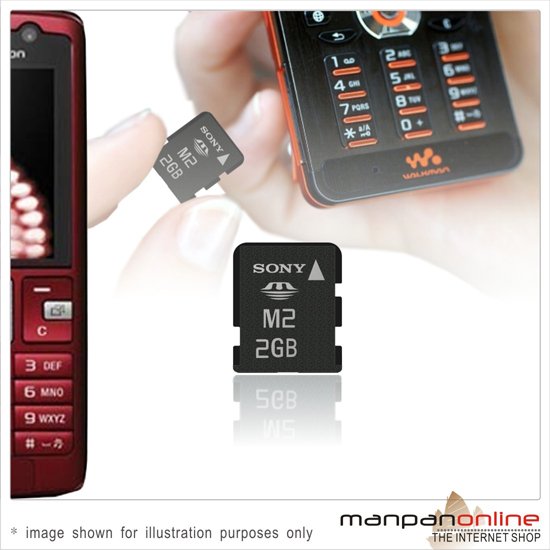 Genuine SONY Memory Stick Micro M2 2GB Memory Card