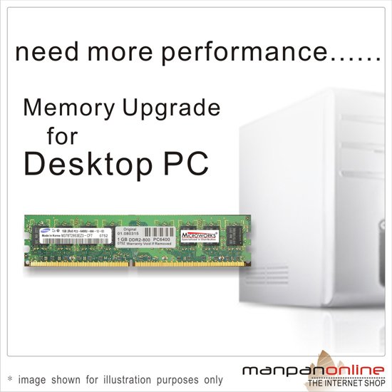 NEW SAMSUNG 1GB DDR2 800 PC2 6400 MEMORY DESKTOP RAM