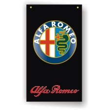 Alfa Romeo 3D LogoShow Room Banner