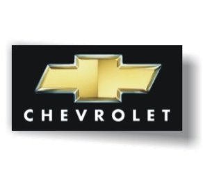 Chevrolet 3D Logo Black Flag