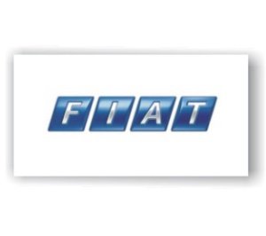 Fiat 3D Logo Flag