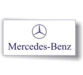 Mercedes Benz White Flag