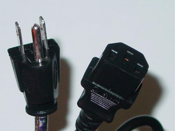 THICK Playstation 3 PS3 AC Power cord Powercord 6 FT