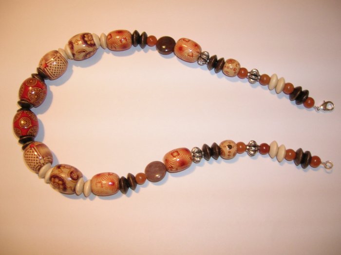 African inspired necklace