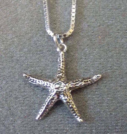 Starfish Pendant 3d