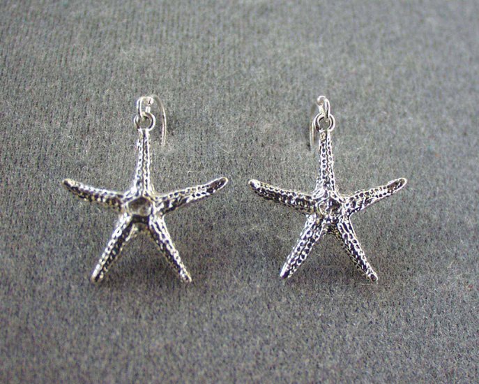 Starfish Earrings 3d