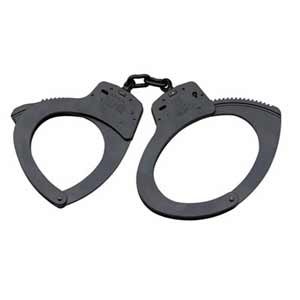 SMITH & WESSON #110 Special Security Chain-Linked BLUE Handcuff