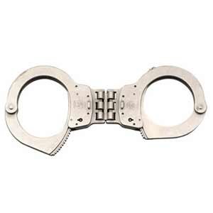 SMITH & WESSON # 1 Hinged Universal Nickel Handcuff