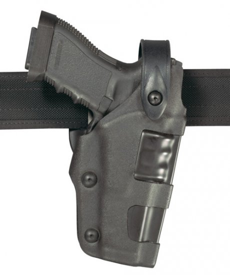 Safariland: Model 6270 Raptor, Level II+ Retention Mid-Ride SLS Duty Holster, Hood Guard