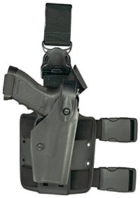 Safariland: Model 6005 SLS Tactical Holster with Quick Release Leg Harness, Tactical Black