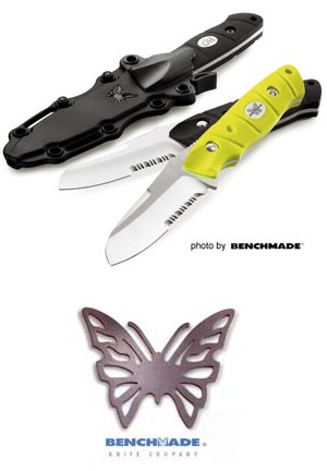Benchmade 100 H2O Kydex Handle Combo Edge Knife