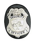 Boston Leather Oval Clip-On Badge Holder with Snap Closure