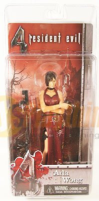 NECA RESIDENT EVIL 4 series 1 Ada Wong w/ pistol and Tommy Gun