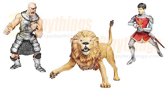 Chronicles of Narnia Deluxe Action Figure Aslan Edmund V.S. Cyclops