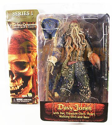 NECA PIRATES OF CARIBBEAN Dead Man's Chest series 1 Davy Jones