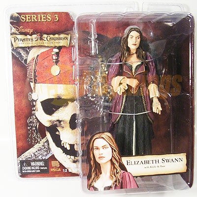 NECA PIRATES OF CARIBBEAN Series 3 6" inch Elizabeth Swann